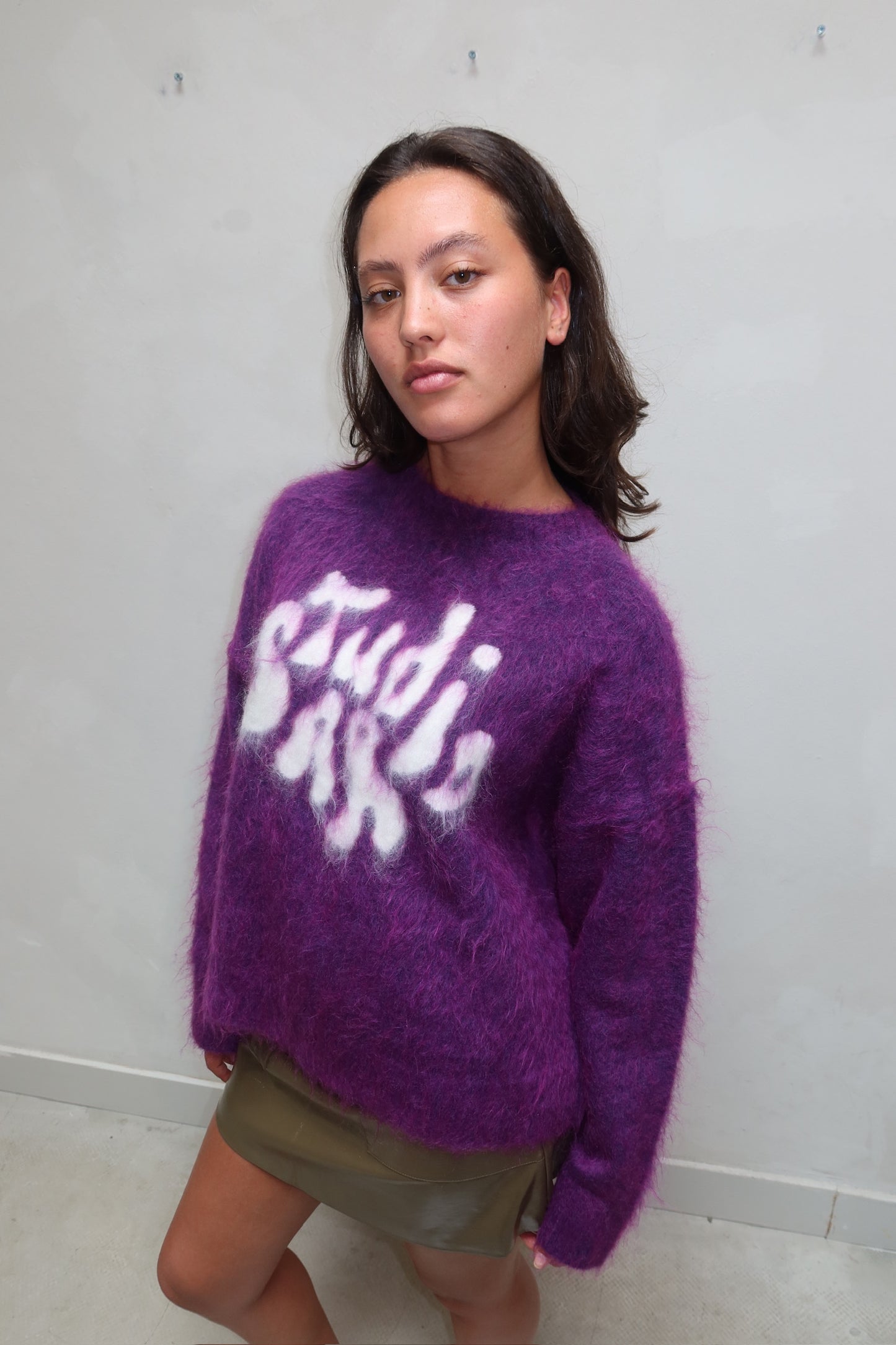 Studio AR Mauve mohair - Sweater