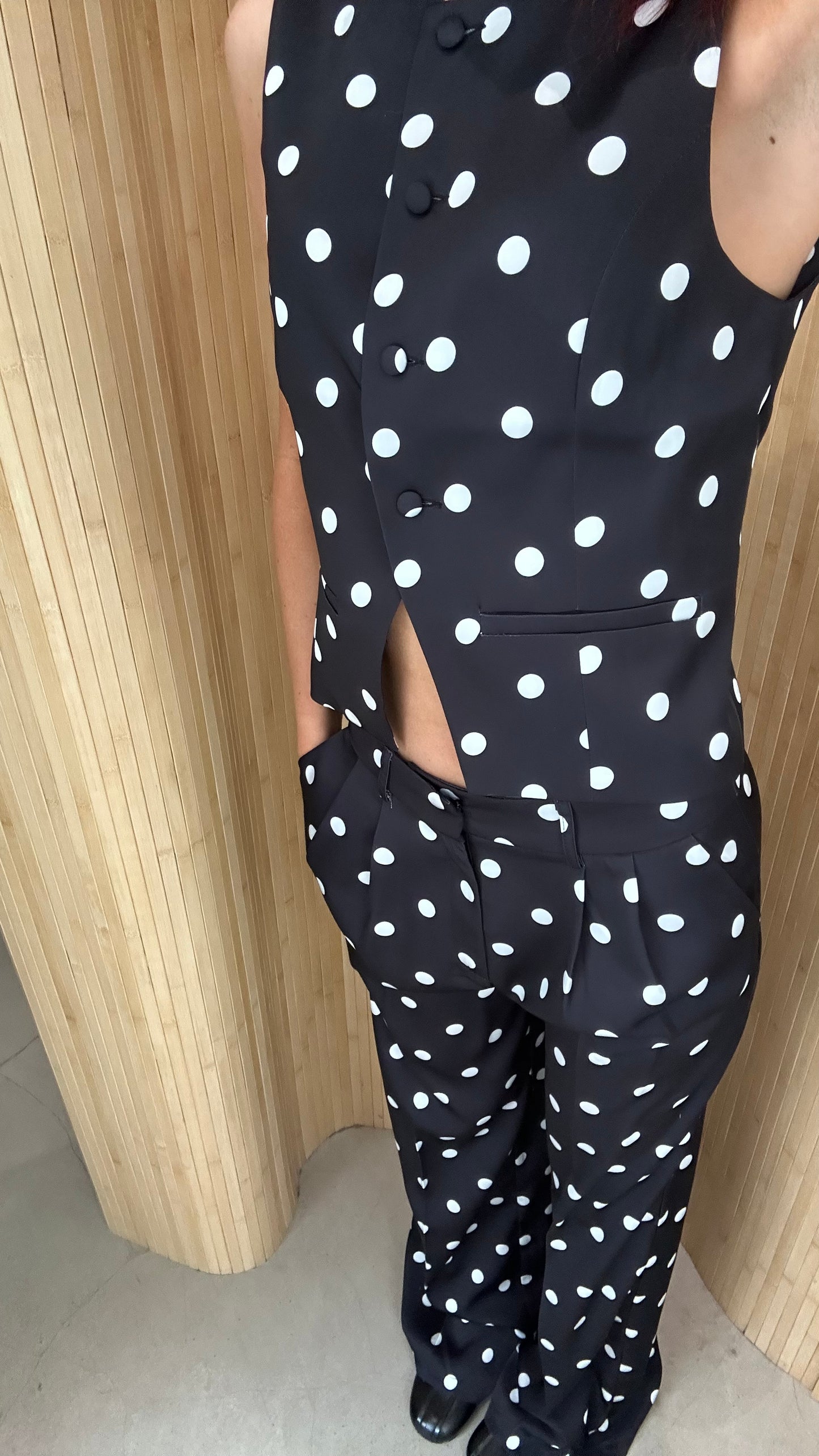 Polka dot set