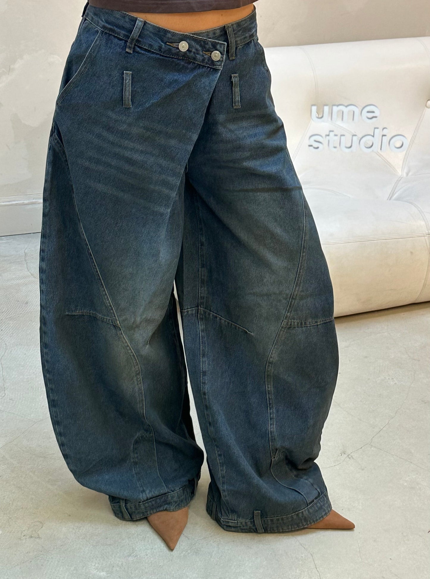 Mochy waisted hip - jeans