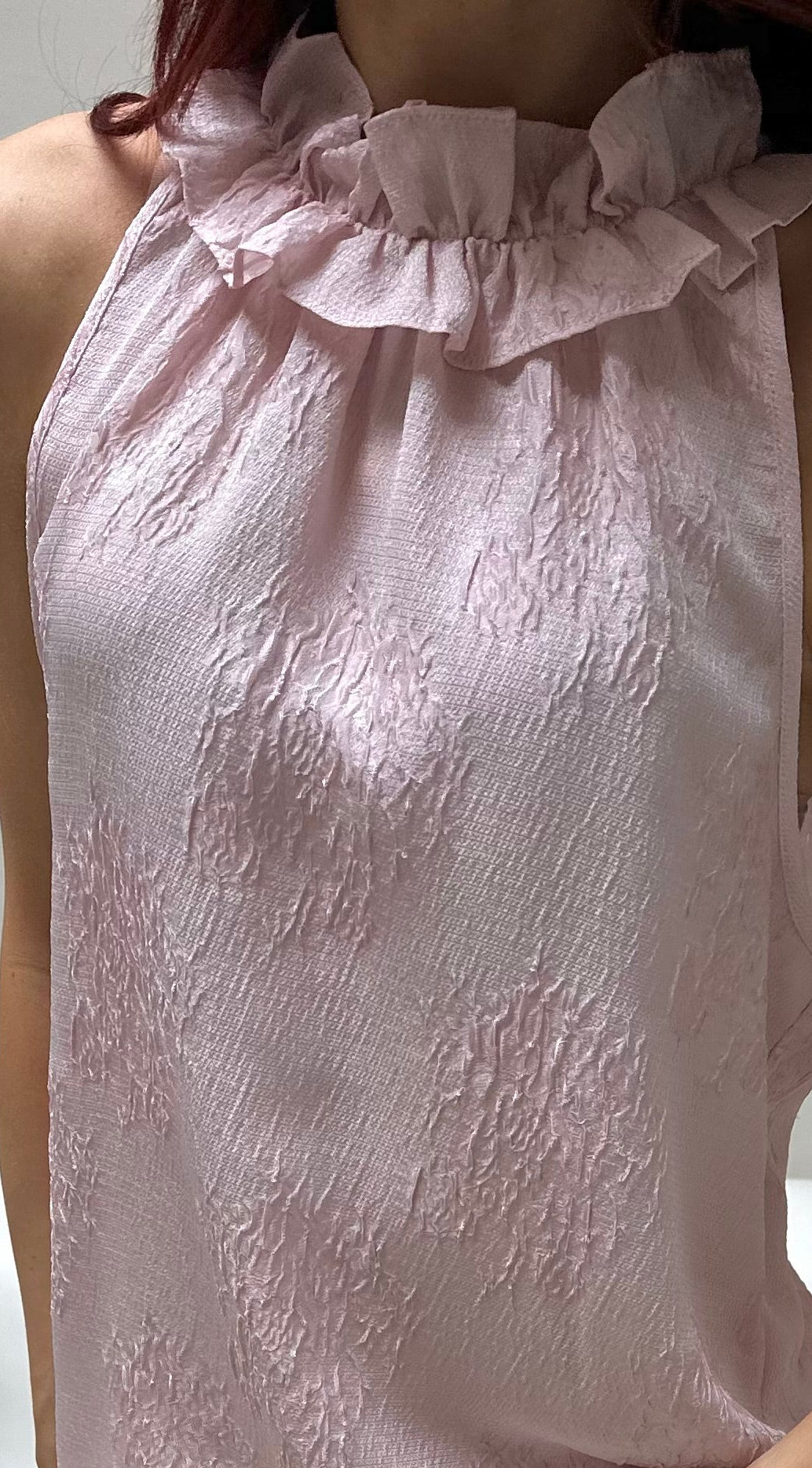 Hofmann blushed pink embroidered - Top