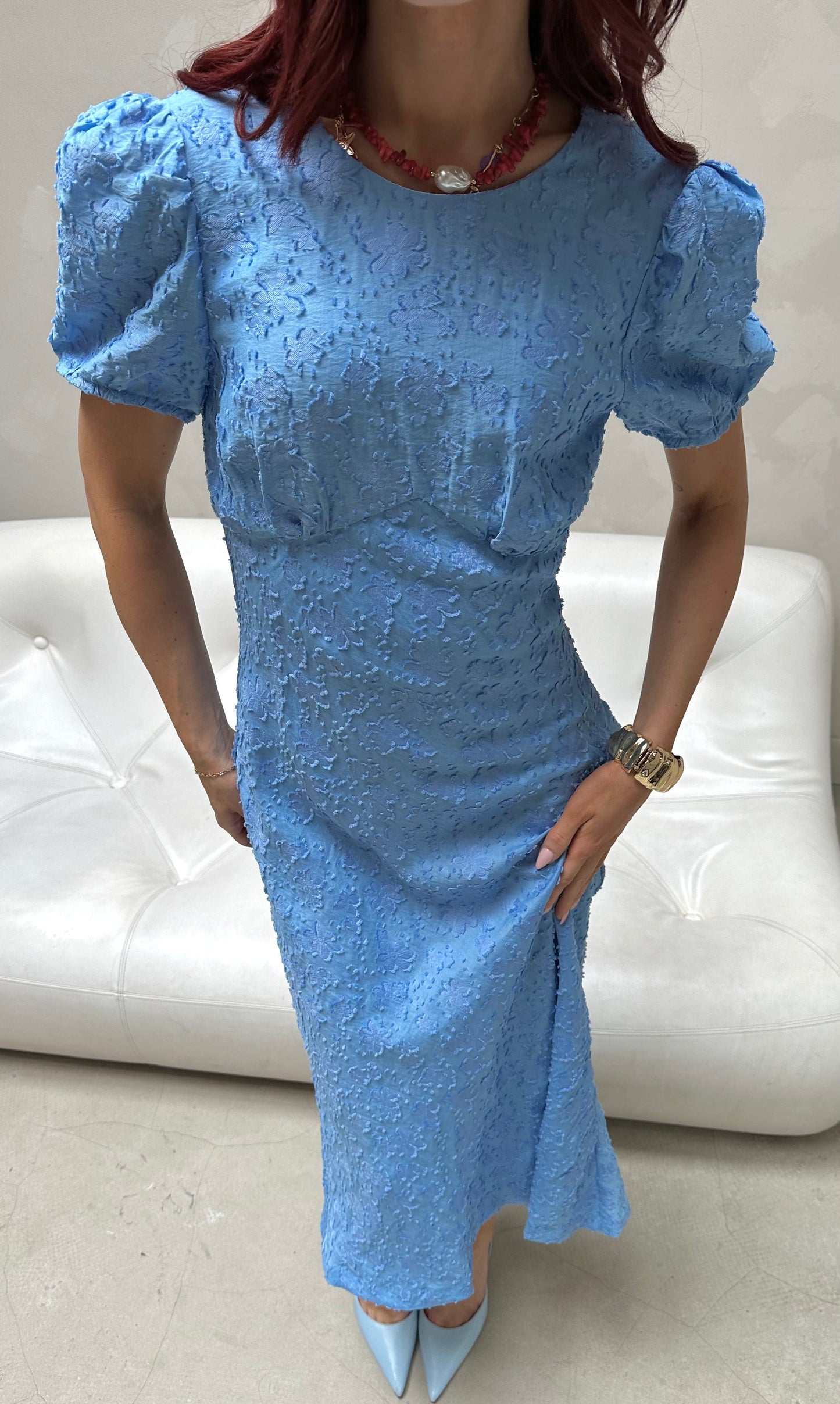 Baum und pferdgarten embroidered flower - dress