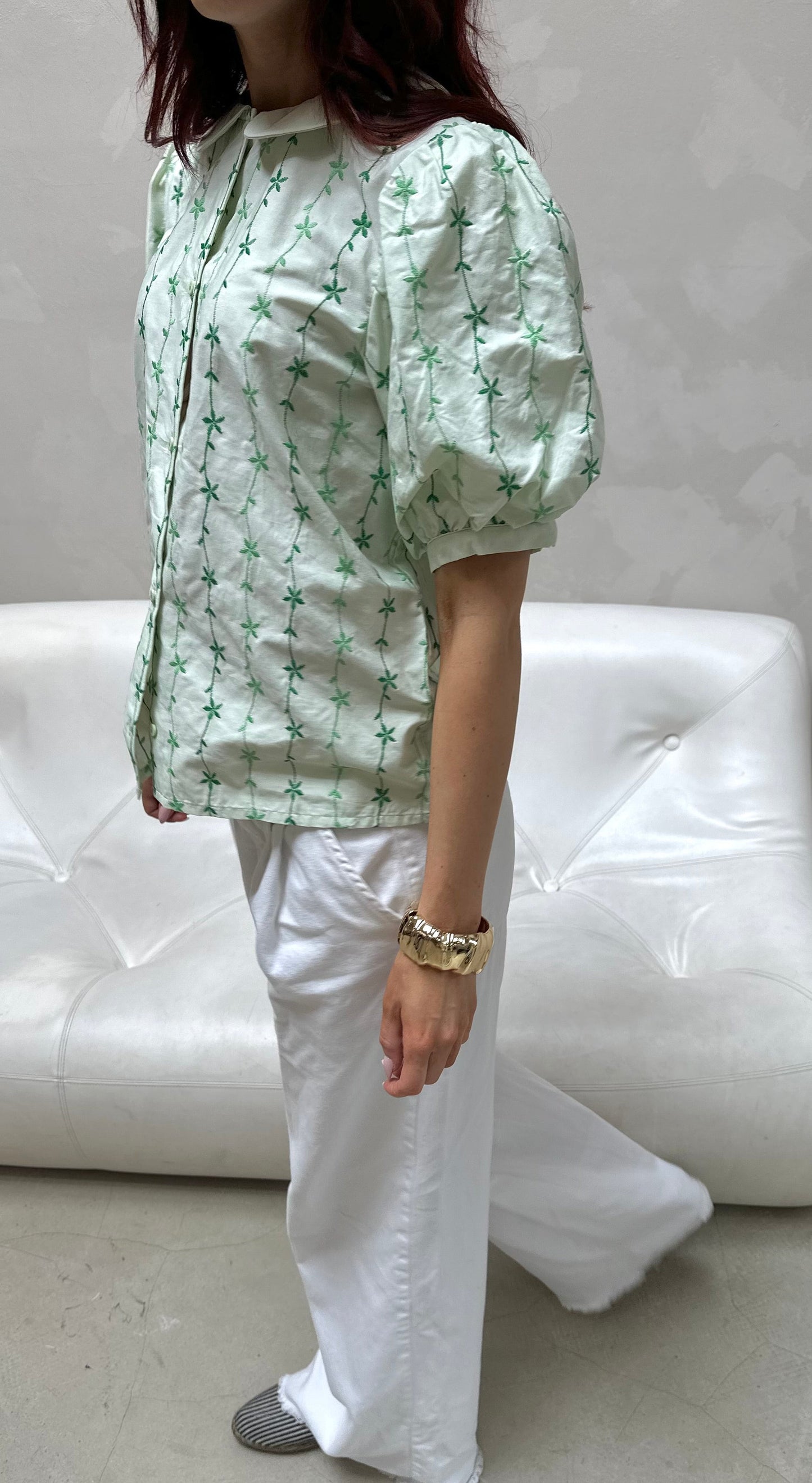 Résumé embroidered flower - blouse
