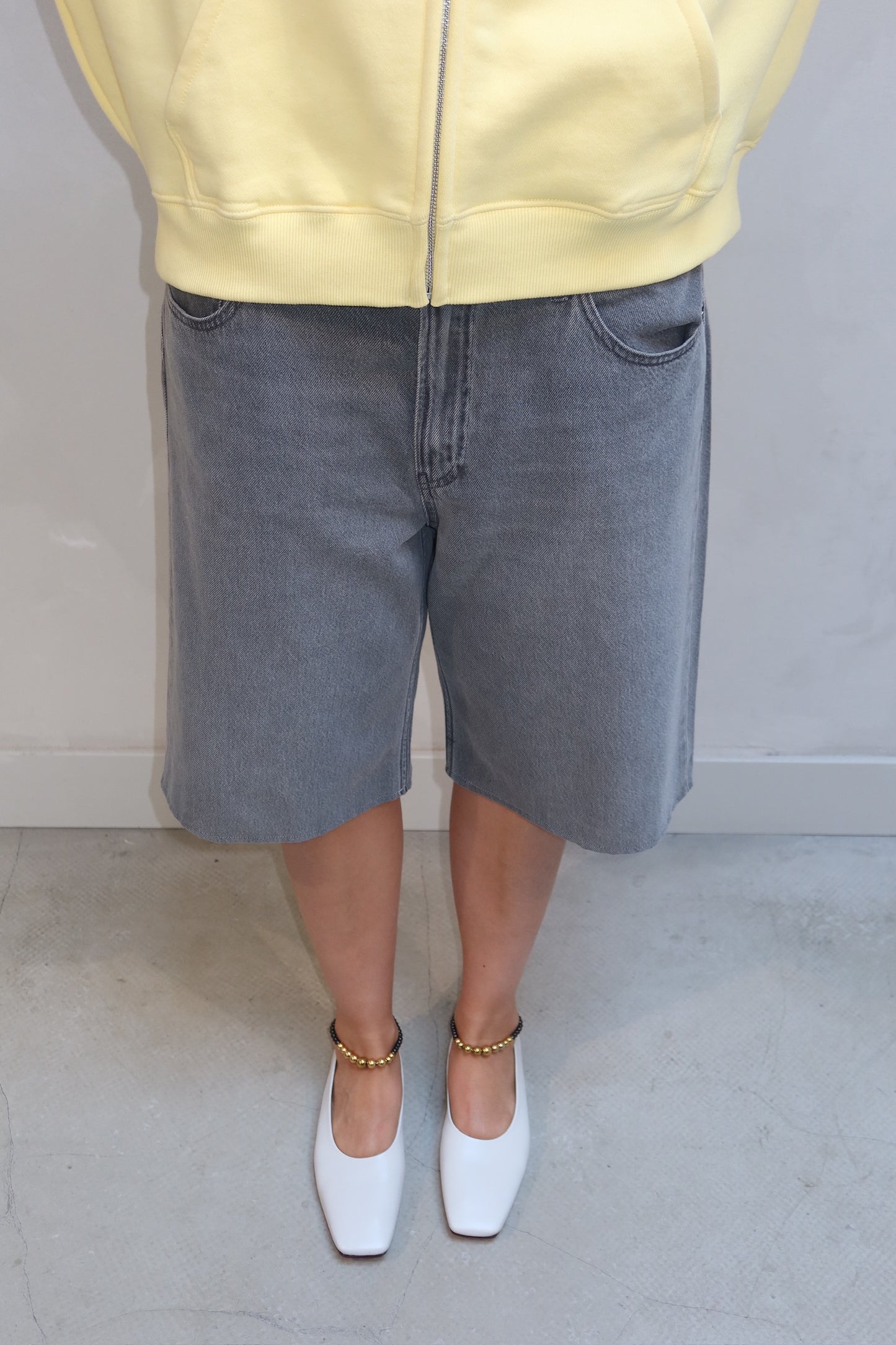 Acne studios grey denim - Shorts