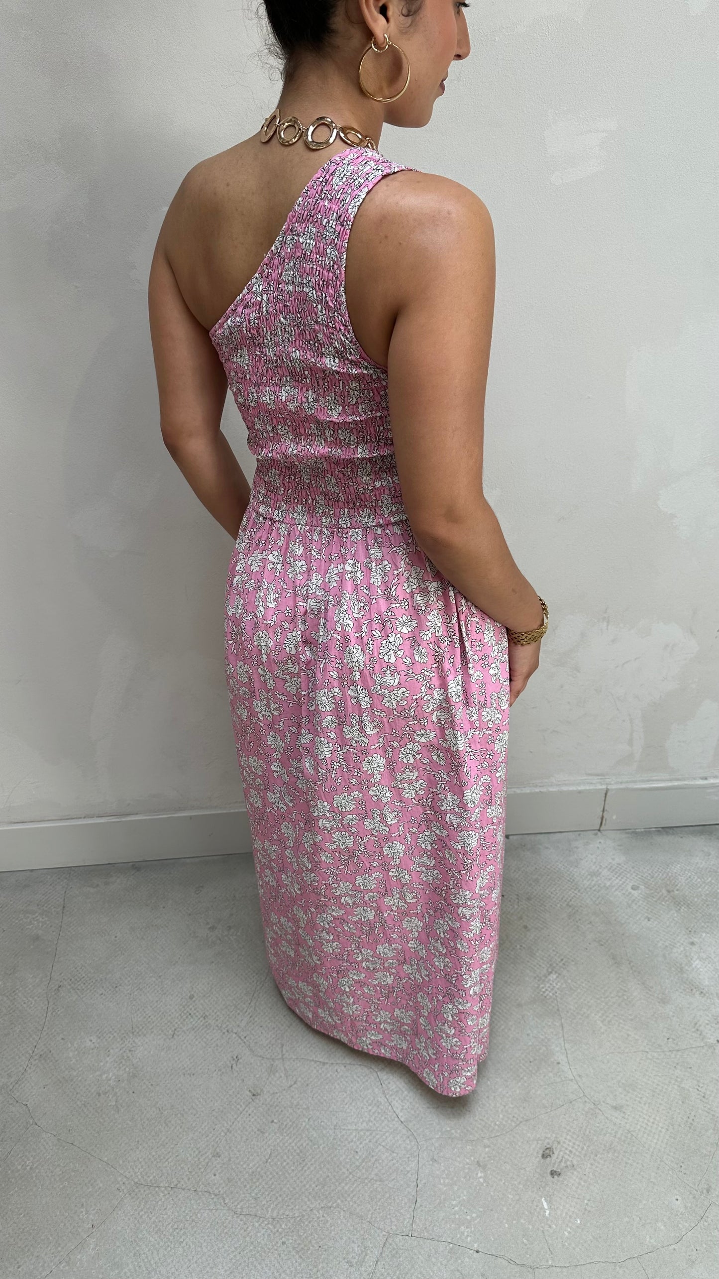 The new society flower one shoulder - Dress