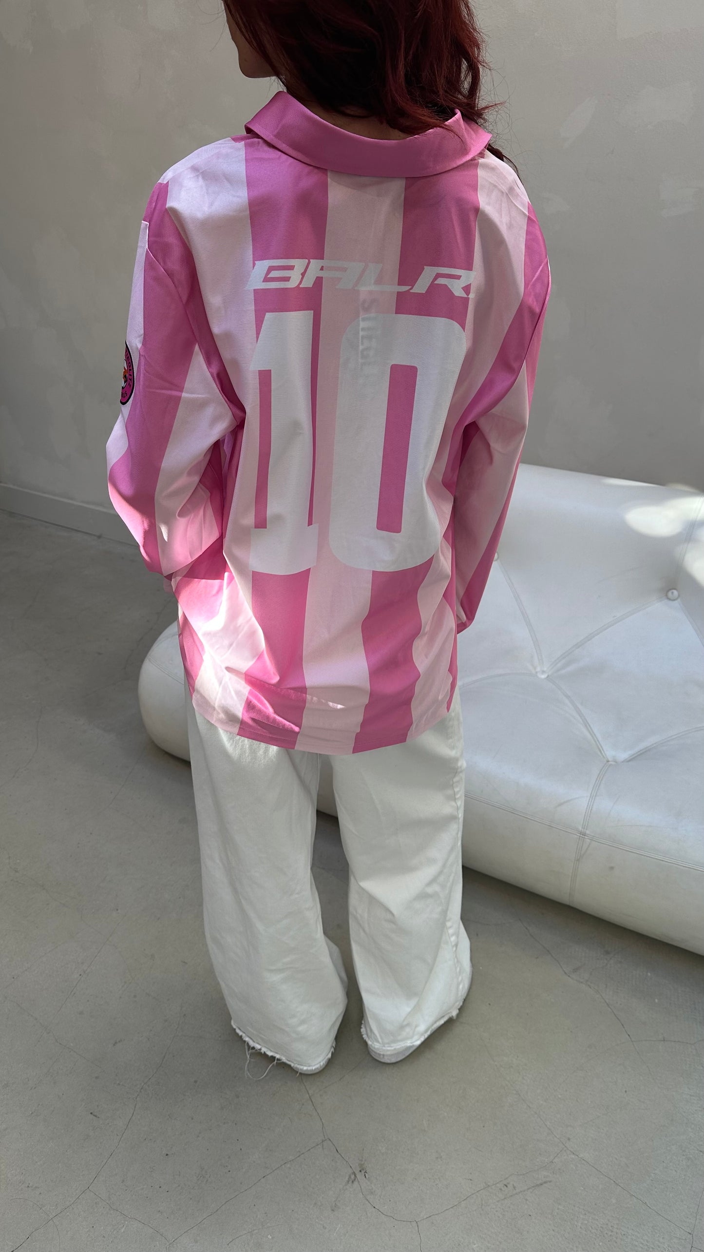 Stieglitz X Balr Pink striped - Longsleeve
