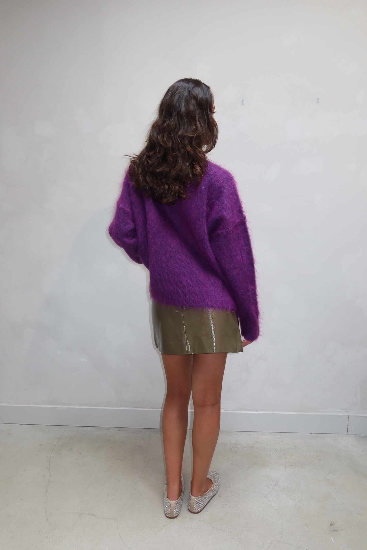 Studio AR Mauve mohair - Sweater