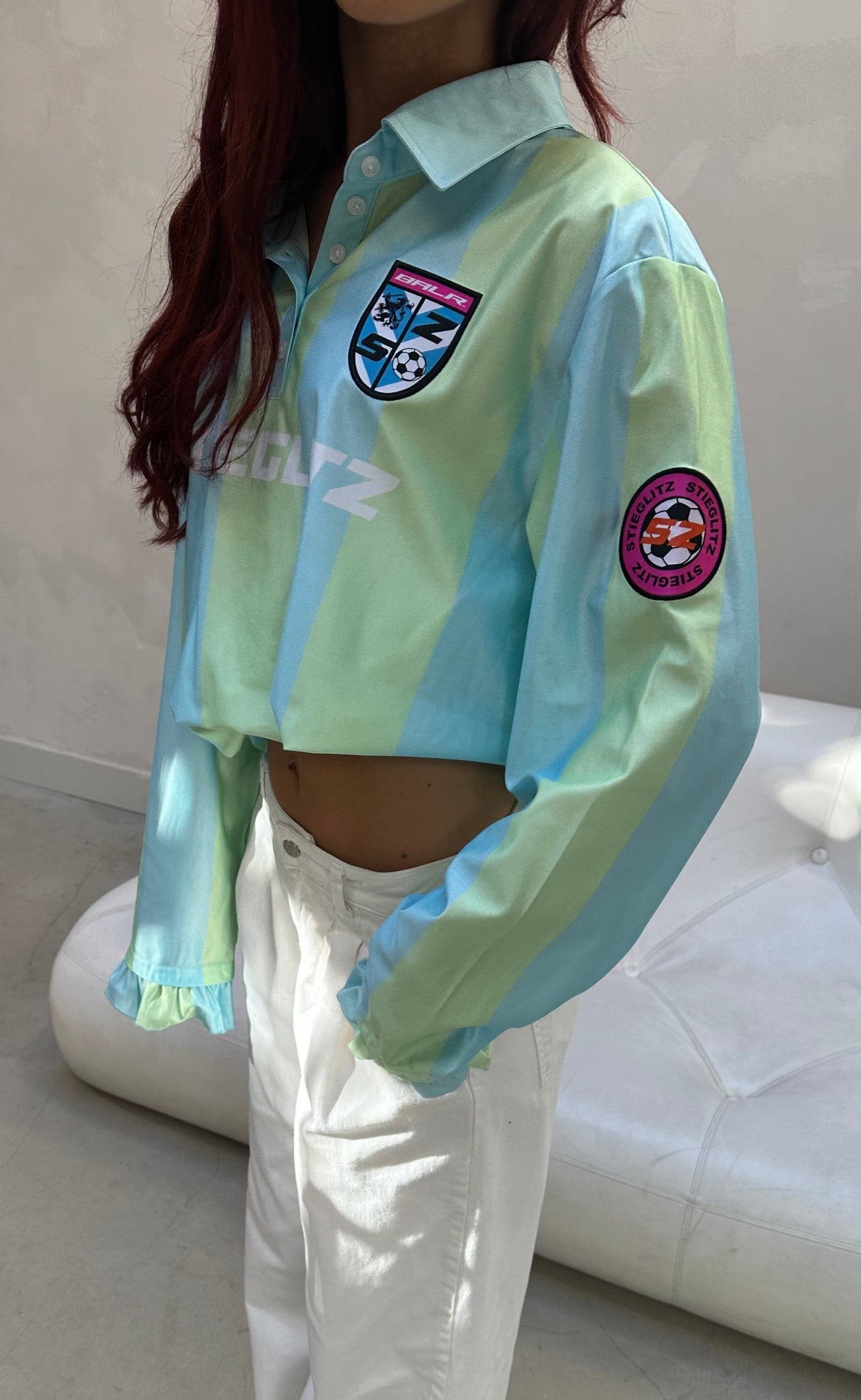 Stieglitz X Balr Blue striped - Longsleeve