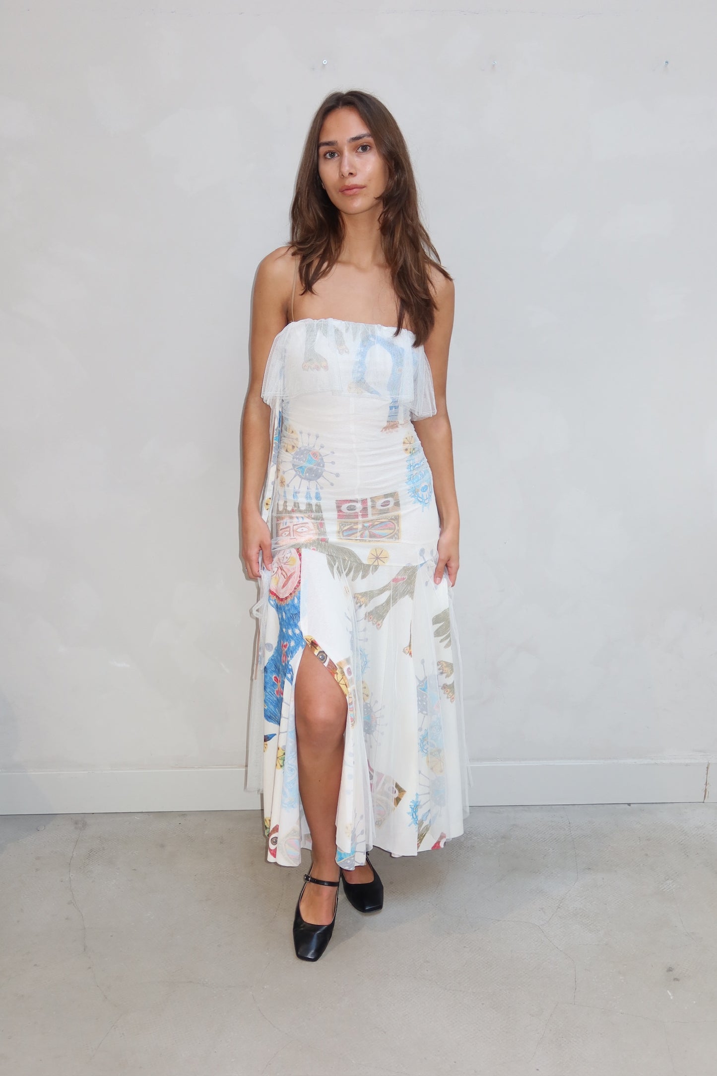 Bimba Y Lola - maxi ruffle dress
