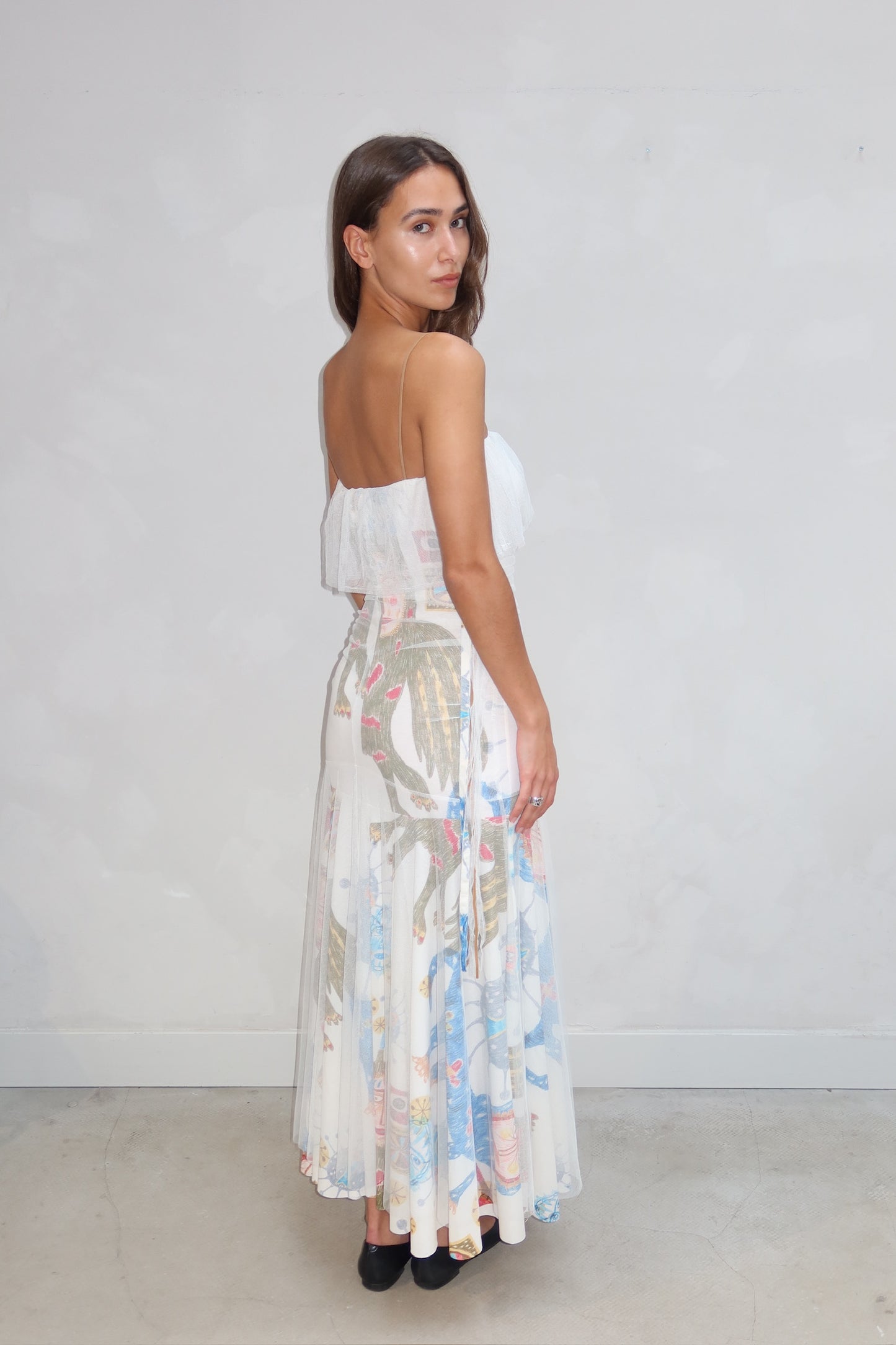 Bimba Y Lola - maxi ruffle dress