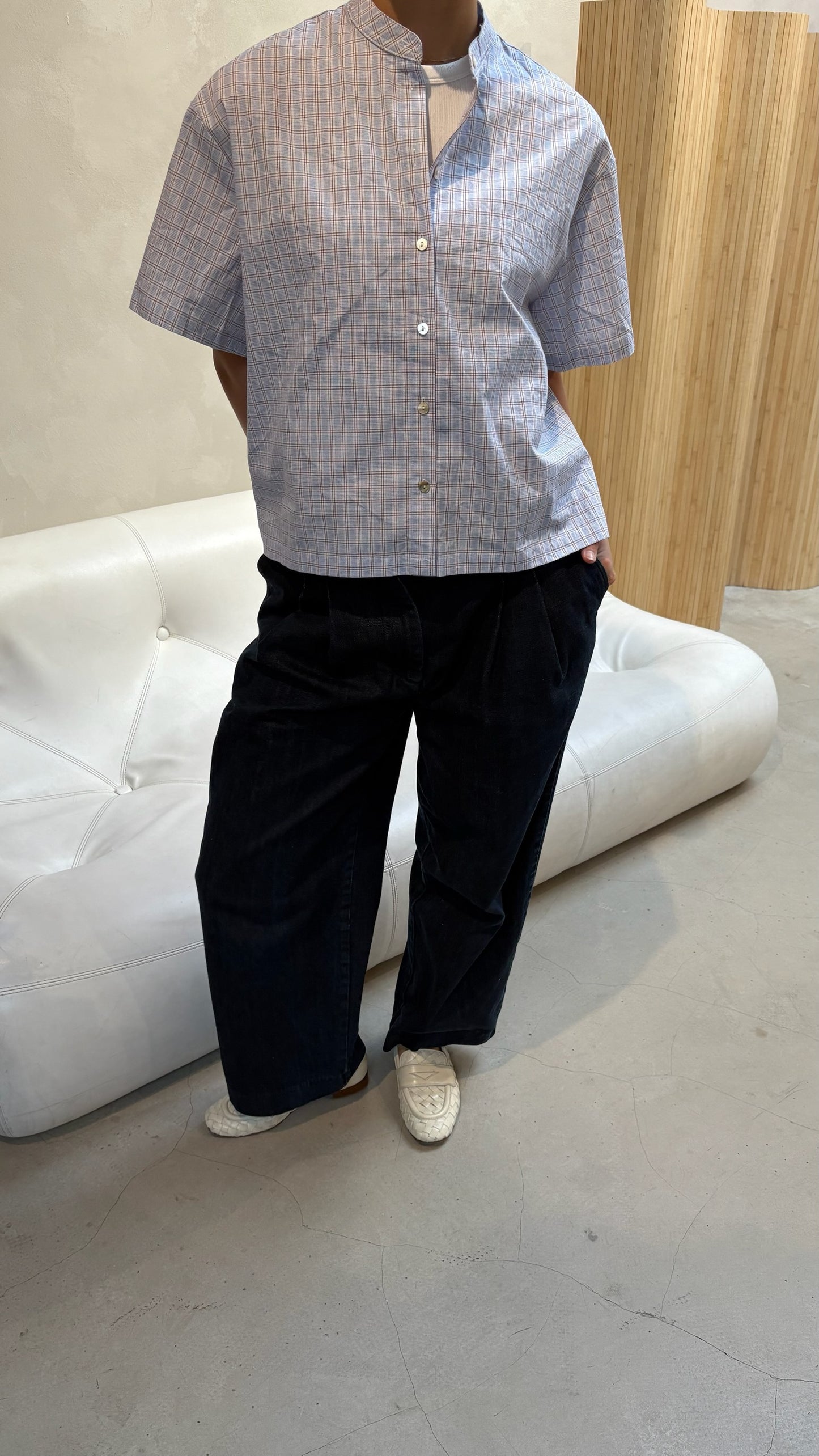 Lewis & Melly checkerd blouse