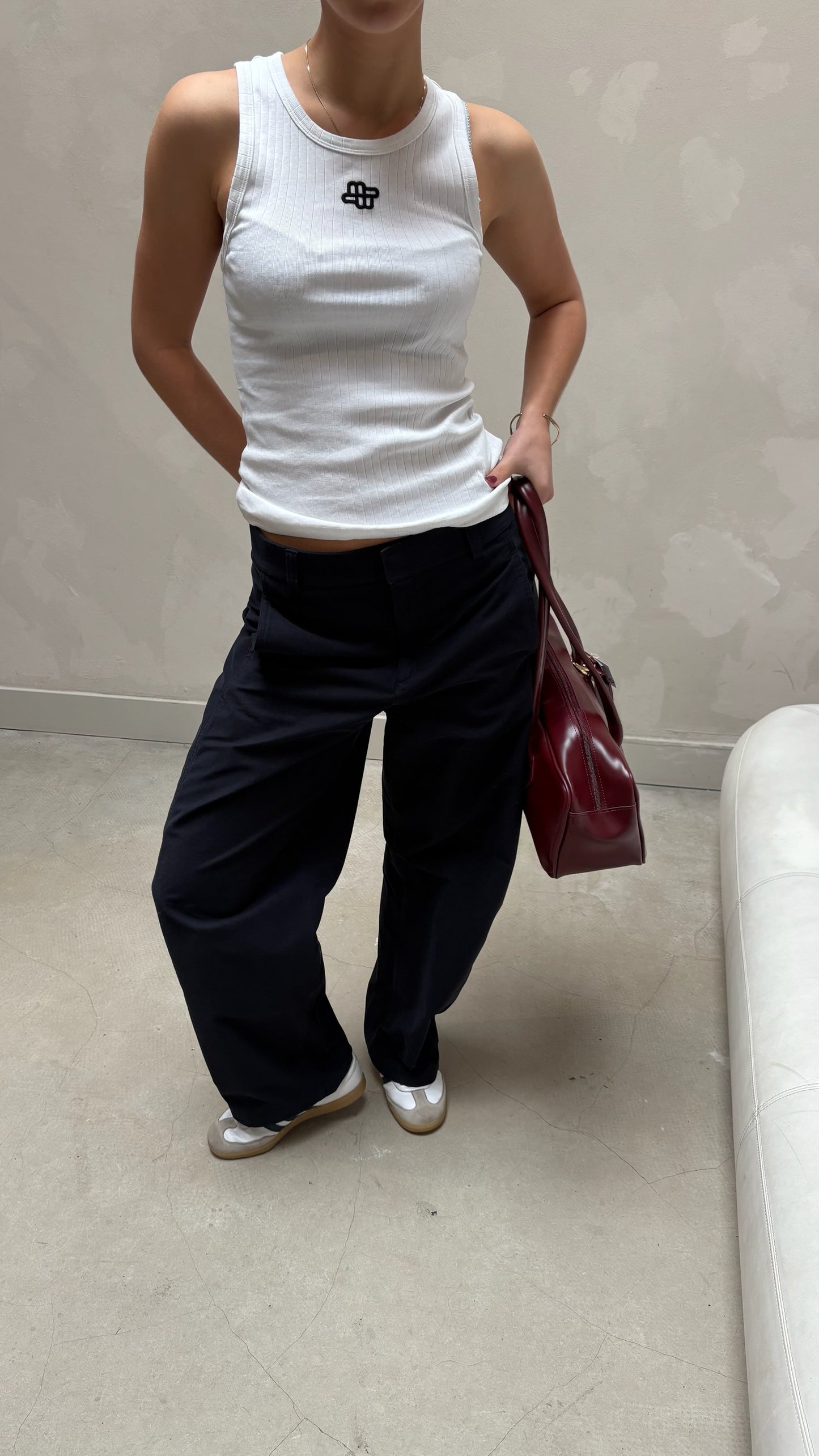 Munthe Top White - UME STUDIO