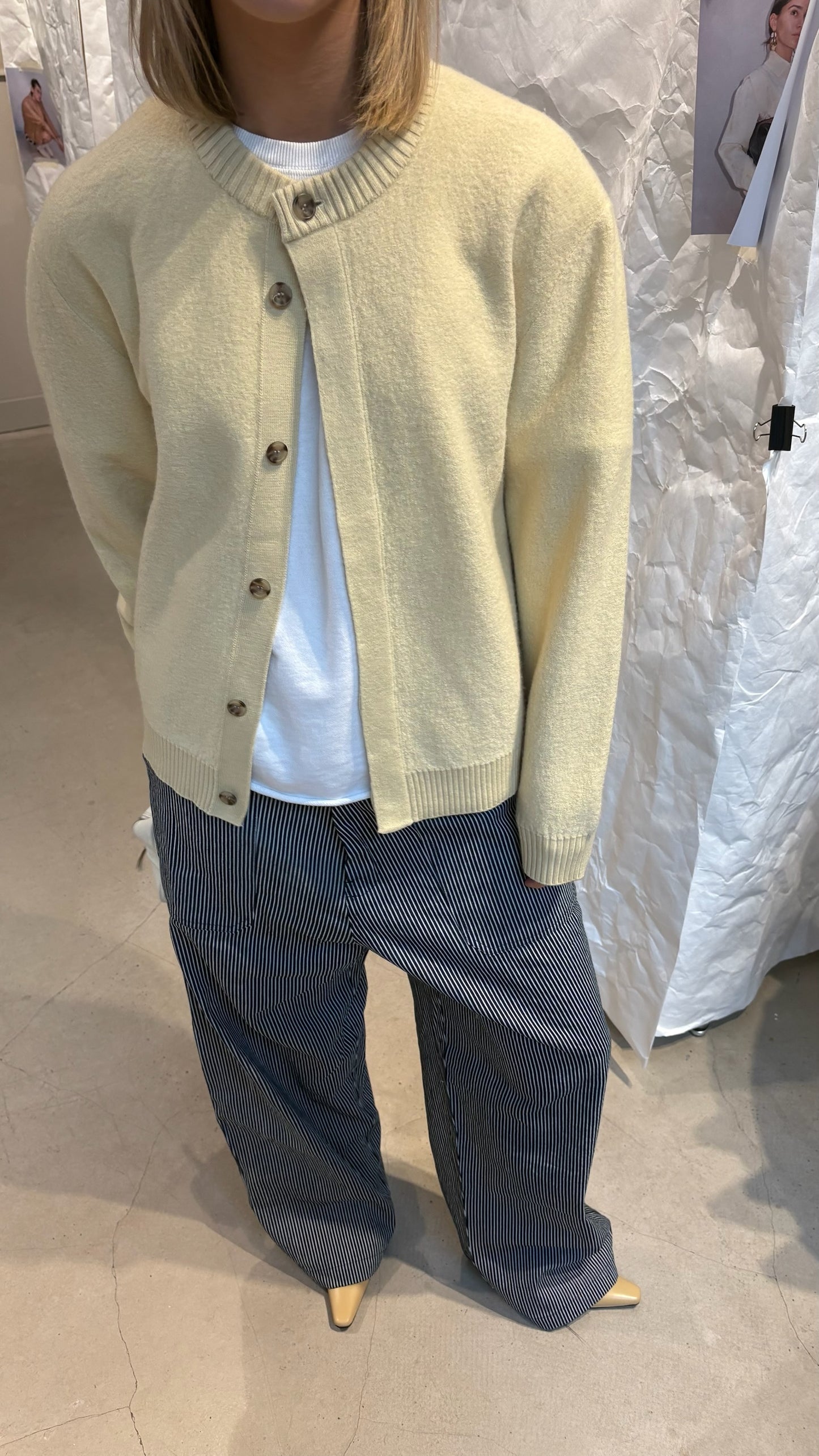 Cos Cardigan Butteryellow