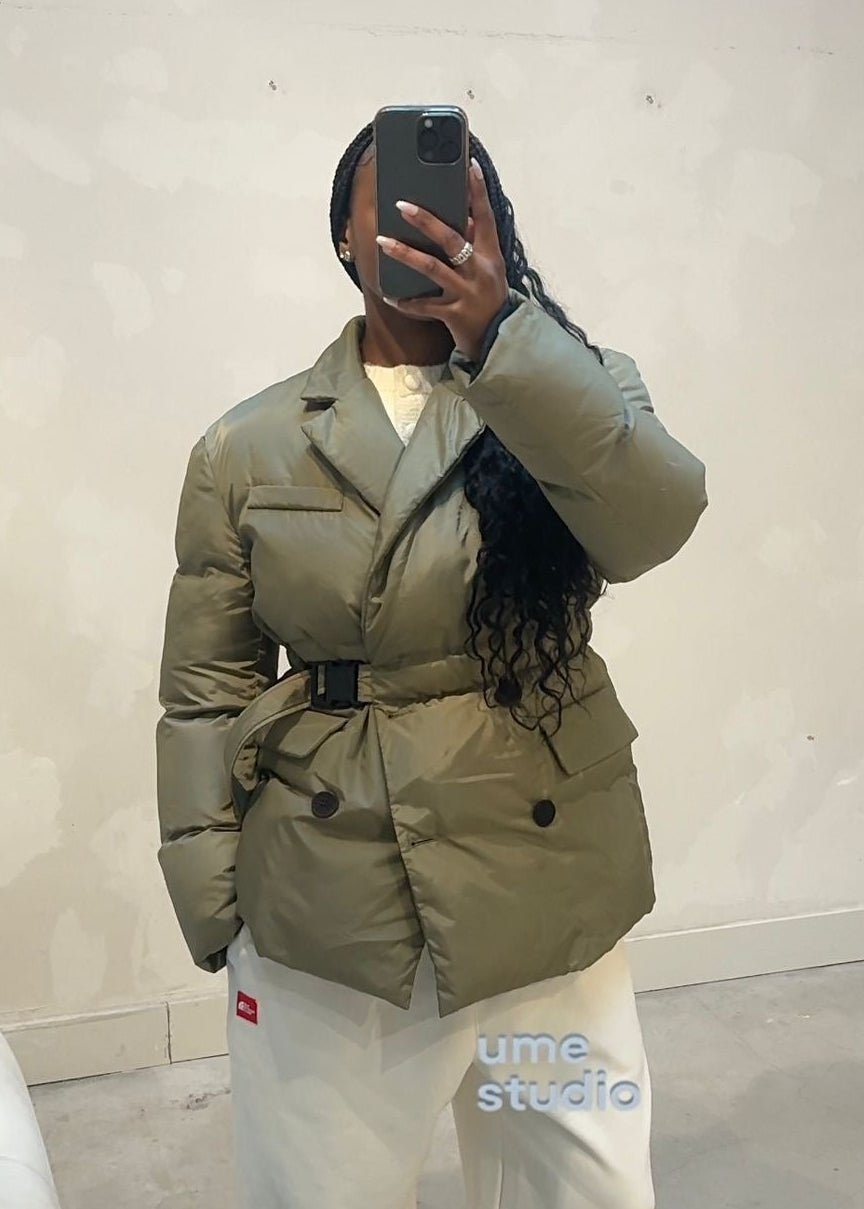 Remain Blazer Pufferjacket Green