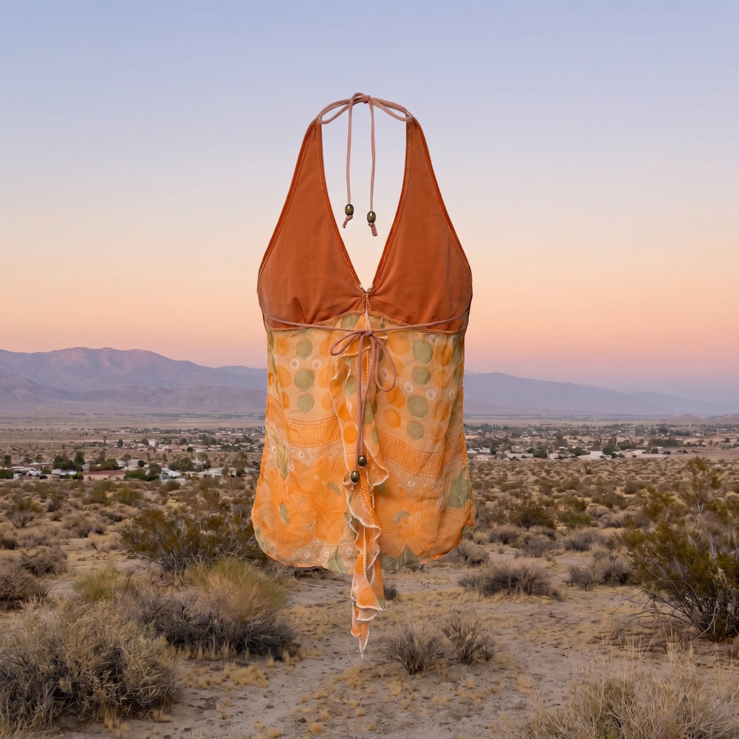 Unknown Unknown Top Camisole Orange - backside