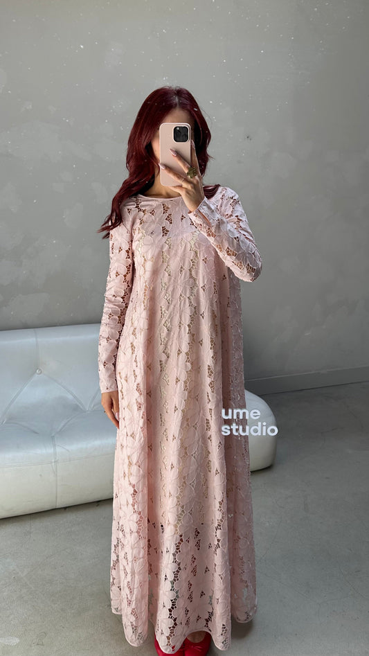 Baum und pferdgarten pink lace - dress