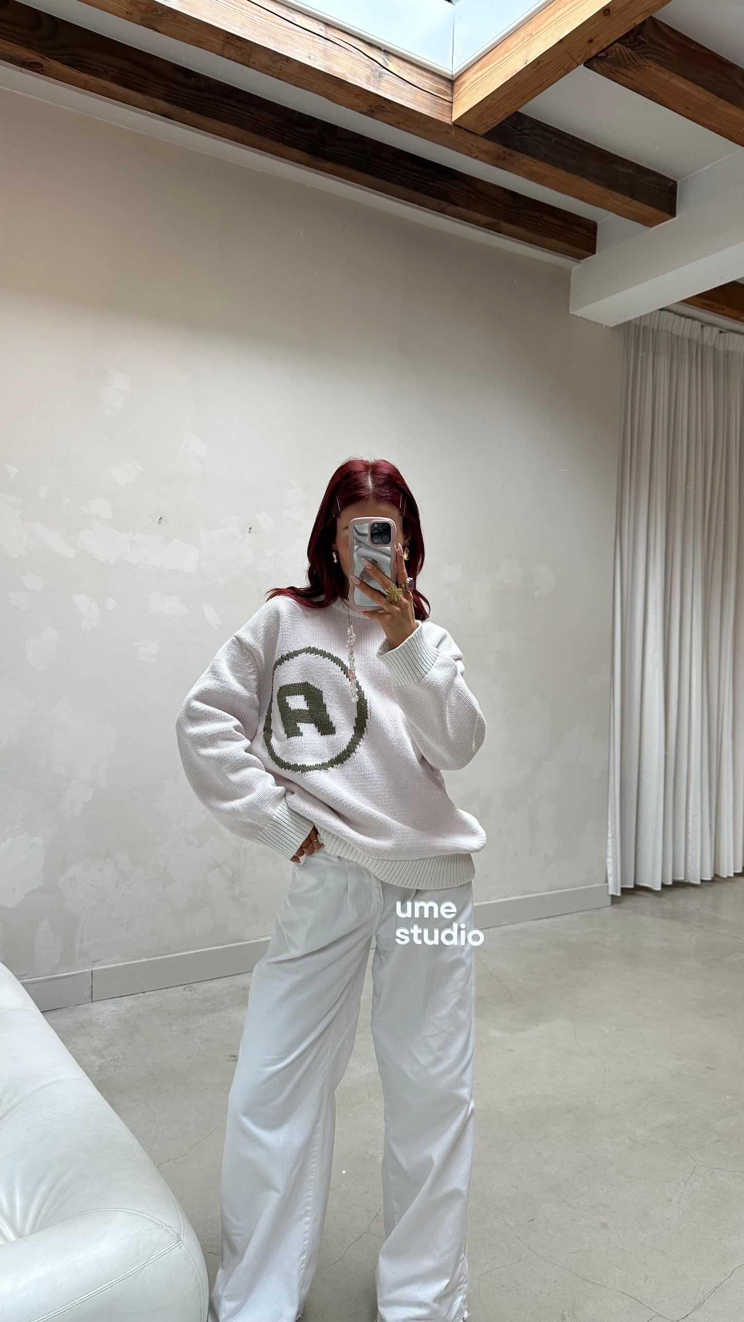 Aiche light pink - sweater