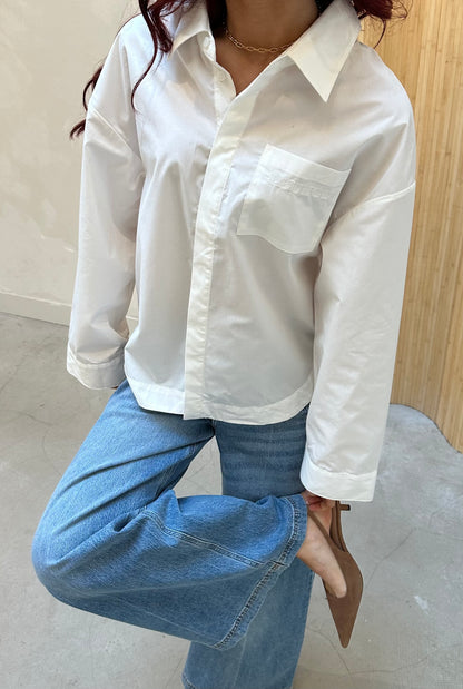 Lounge white - blouse