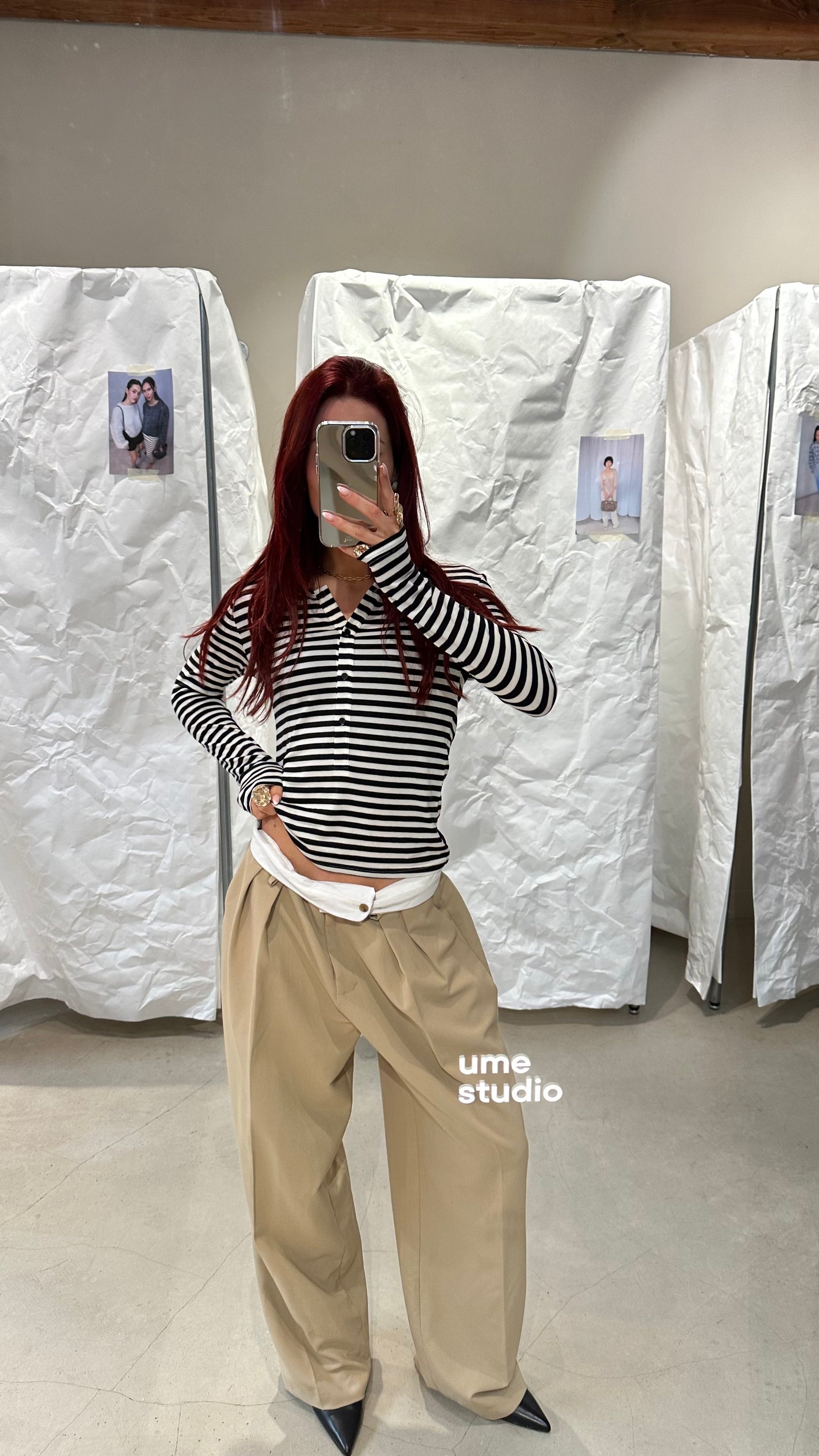 Munthe Stripped Longsleeve - UME STUDIO