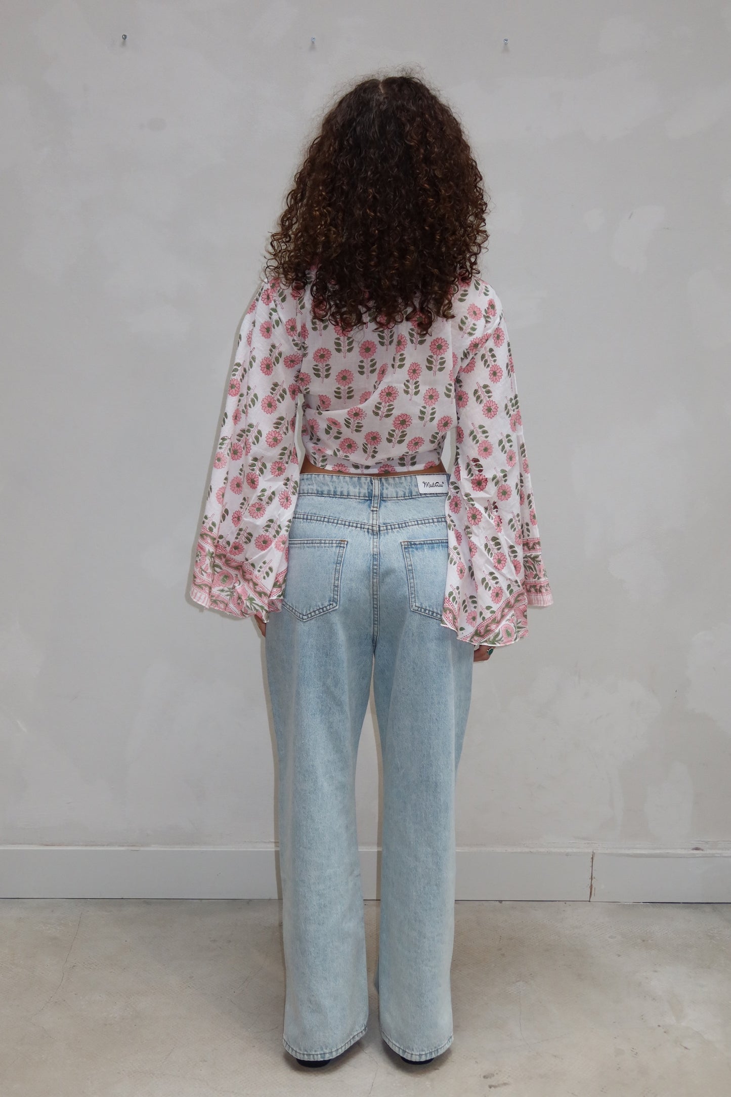 Curated by ume - Flower Blouse