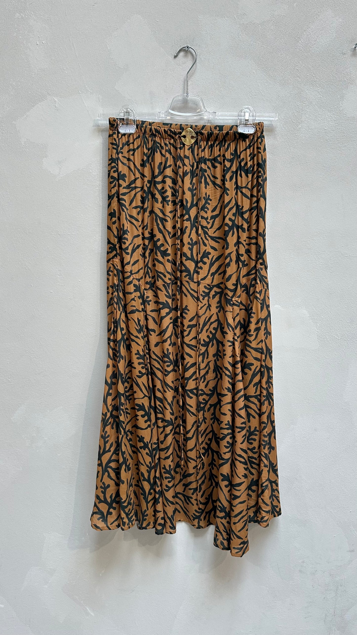 Osale Brown flared maxi - Skirt