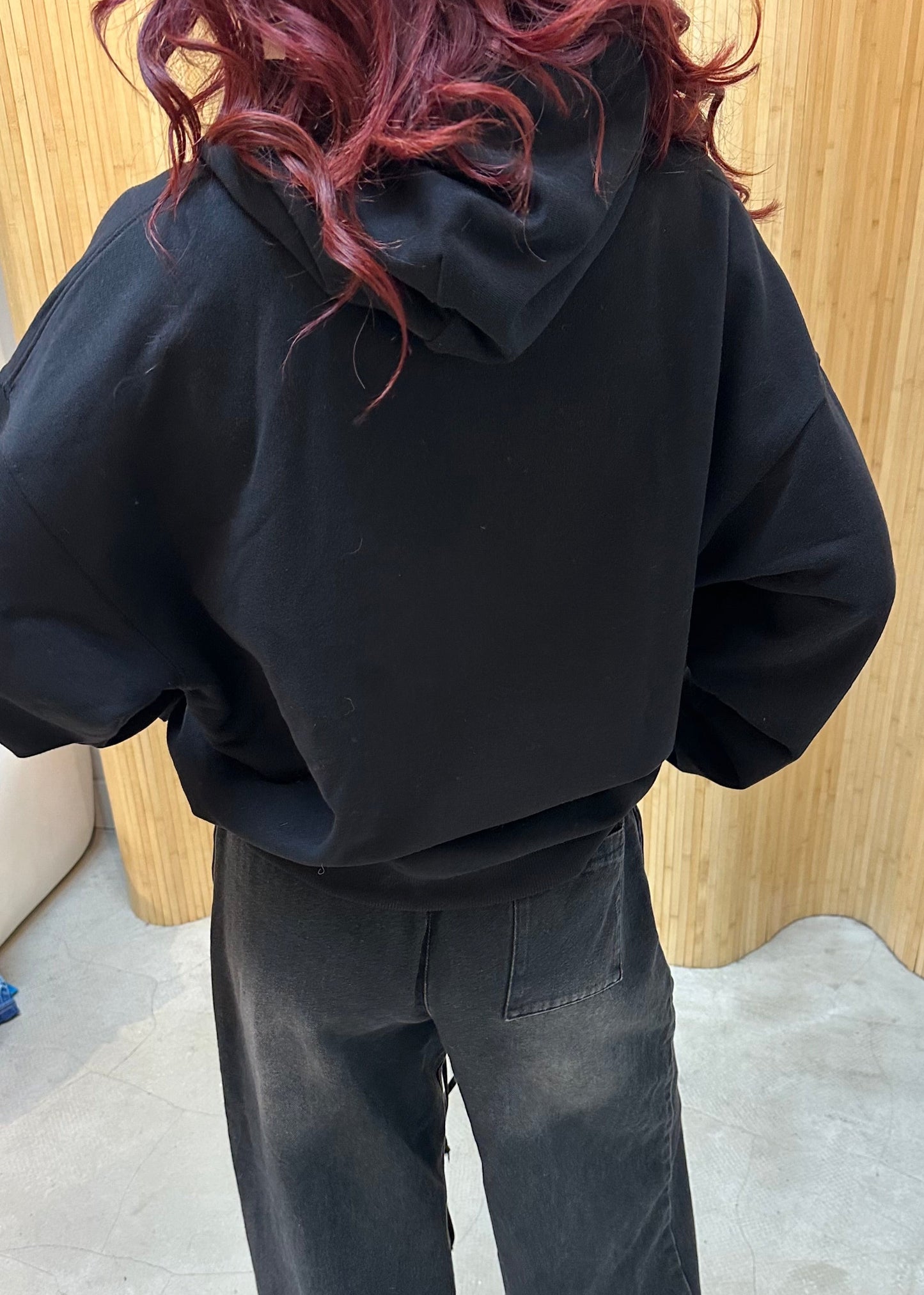 Diesel black graphic - Hoodie