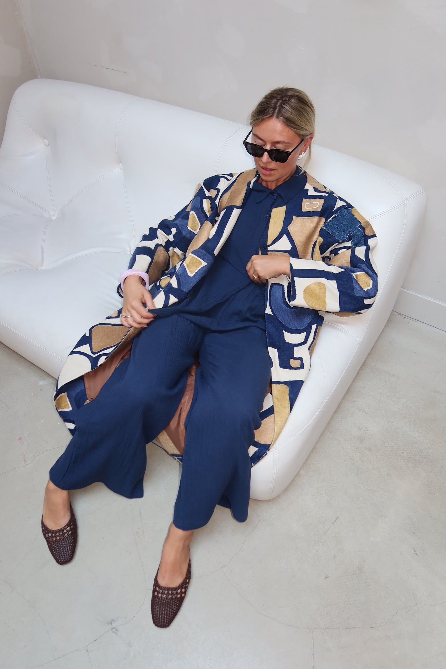 Hunter bell patched maxi - Coat