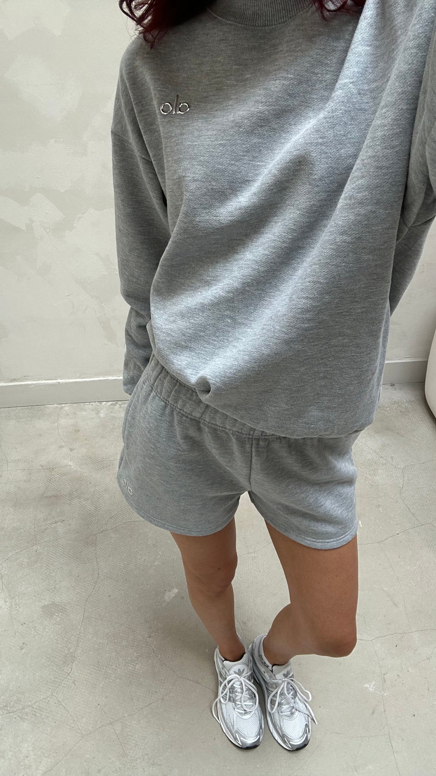 Alo grey - sweatershort