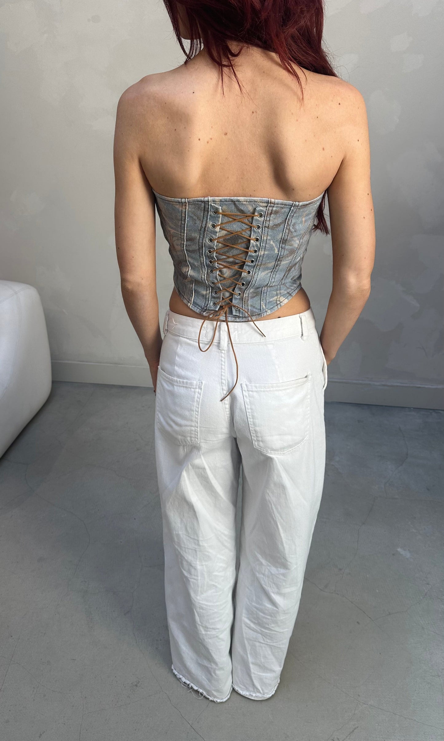 I.AM.GIA denim - Corset top