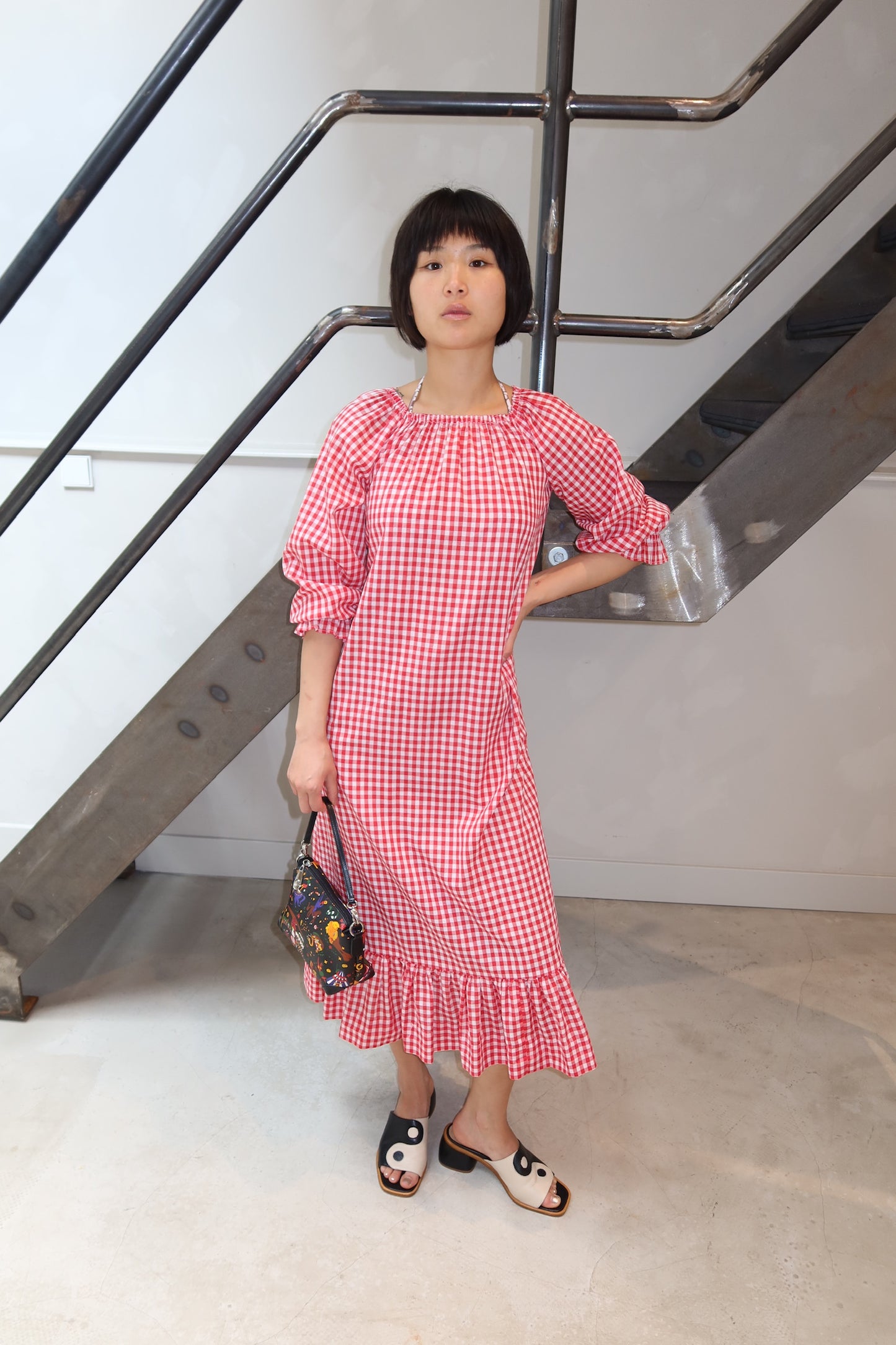 Ume Studio - Vintage Ckeckered Dress