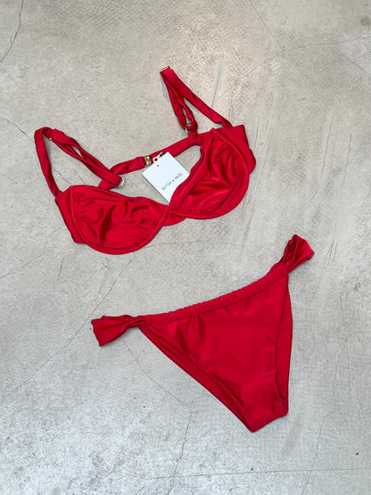 Butter & Hazel - Red Bikini Set