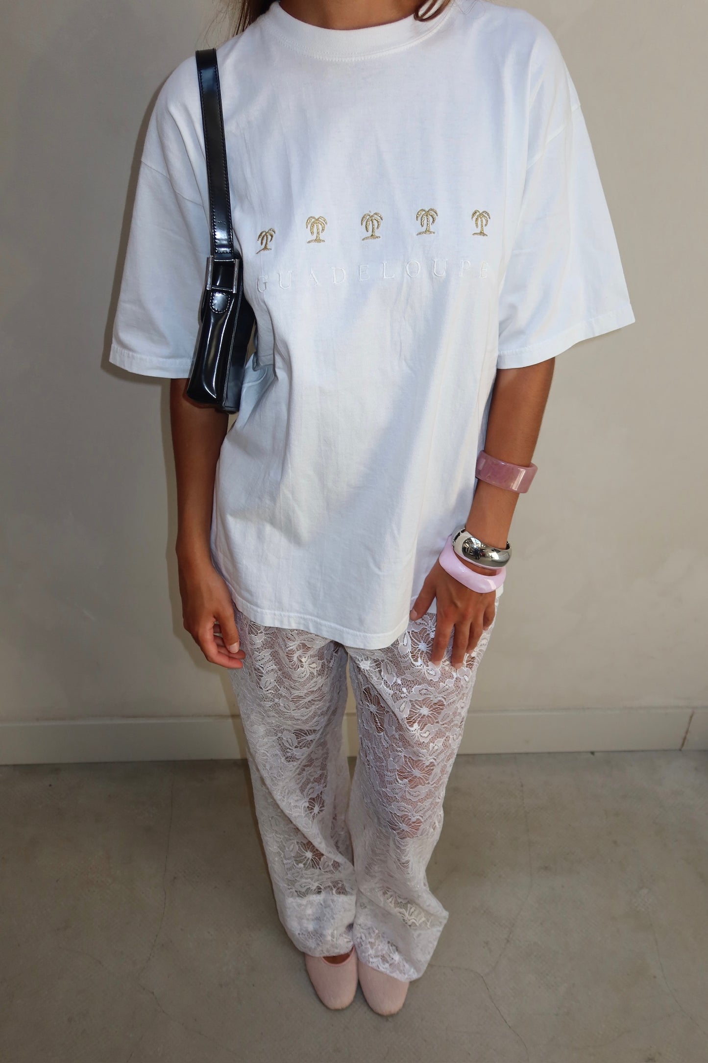 Handmade lace pants - Upcycled by ume