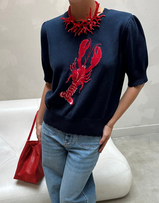 Joanie Lobster knit - T shirt