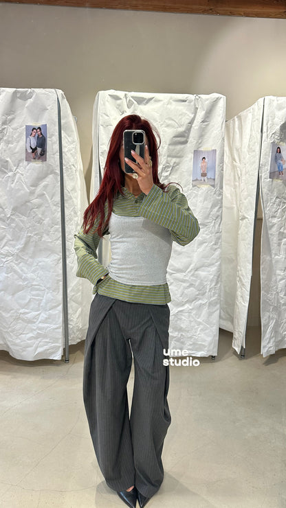 Baum und Pferdgarten Longsleeve Green - UME STUDIO