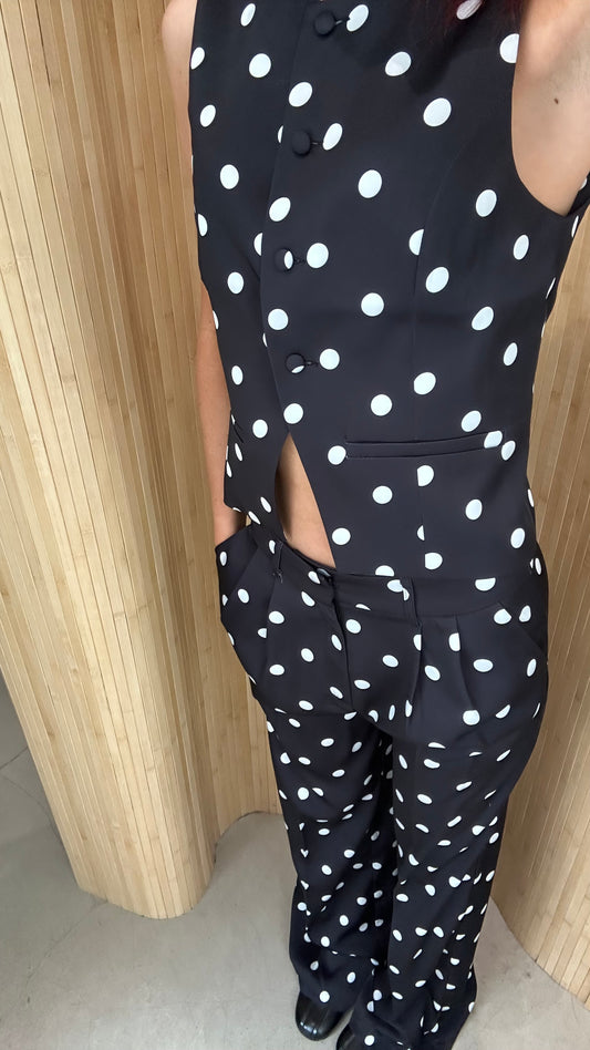 Polka dot set