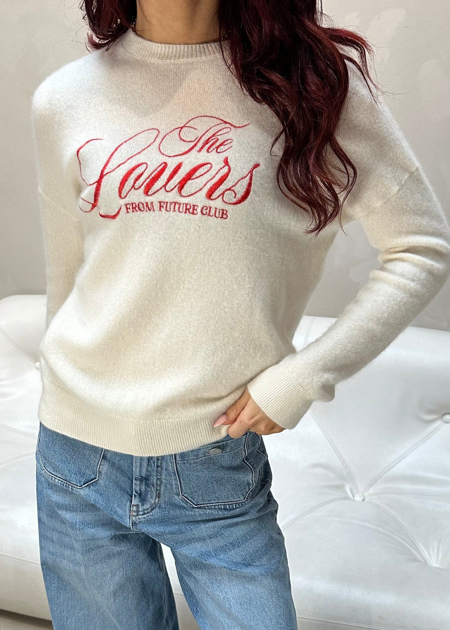From future white - sweater