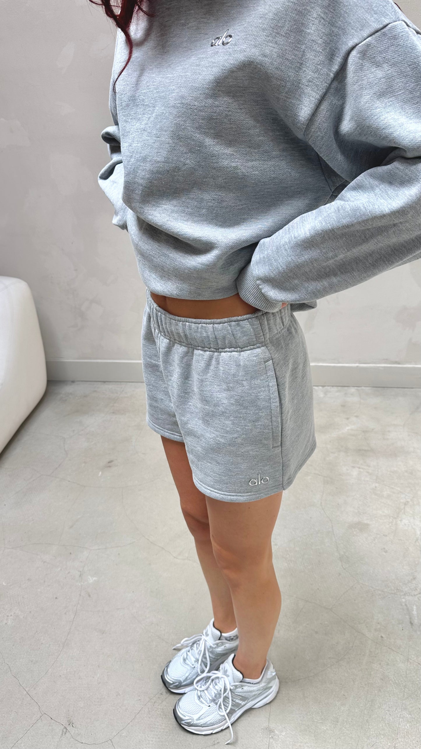 Alo grey - sweatershort