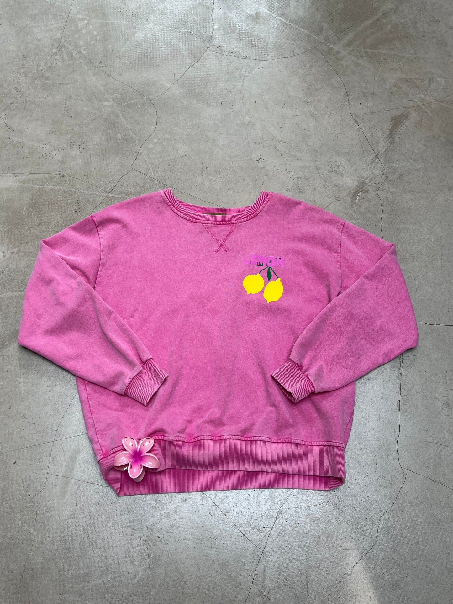 Curated by ume - Pink Citron Sweater 🍋