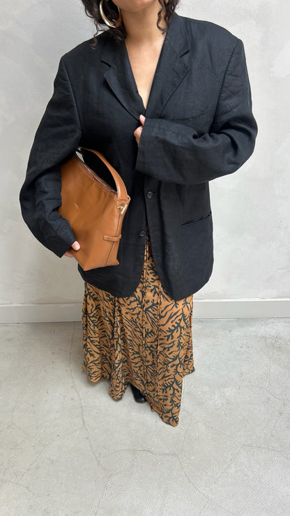 Osale Brown flared maxi - Skirt
