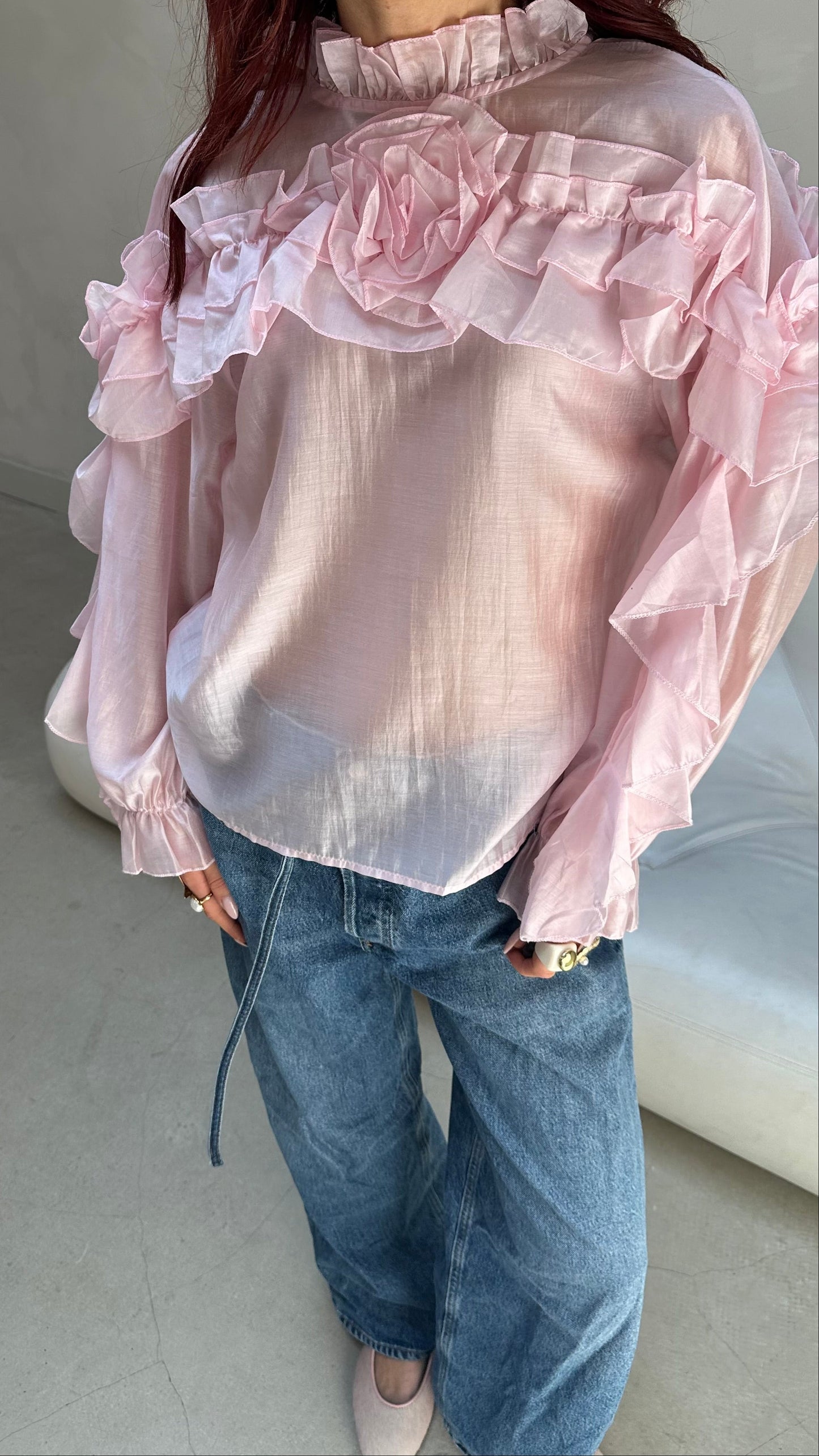 Rose blouse  - Curated by UME