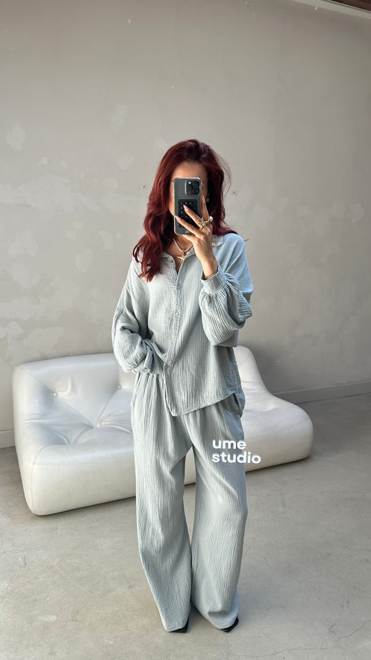Mouse grey cotton set - Curated by UME