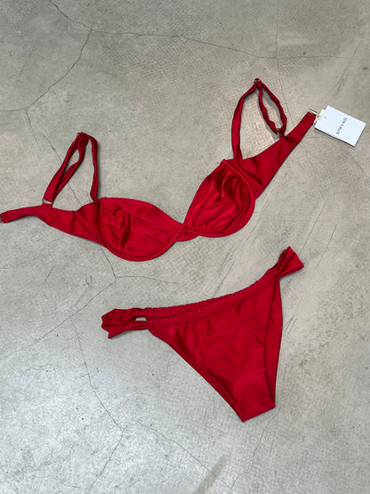 Butter & Hazel - Red Bikini Set