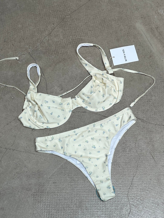 Butter & Hazel - Flower Print Bikini Set