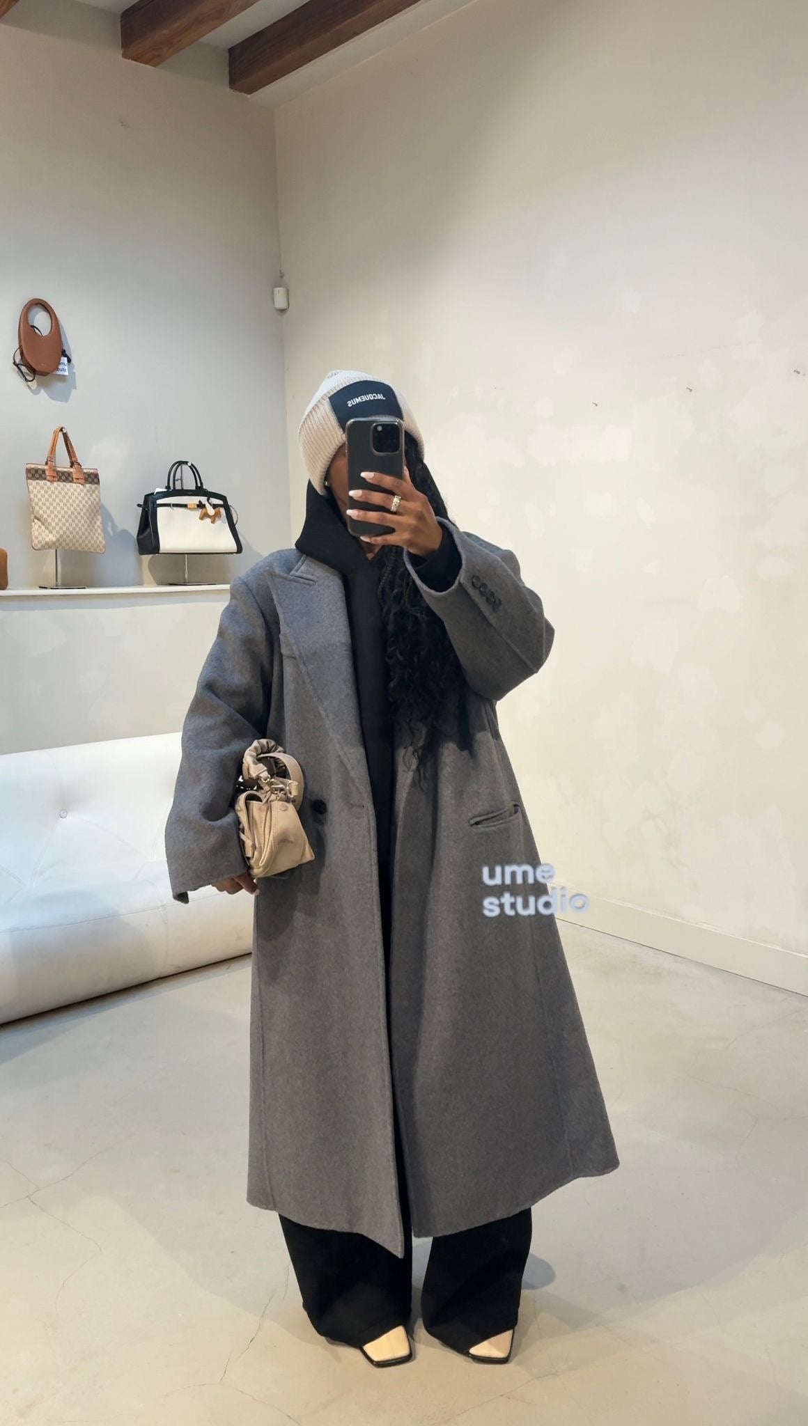 A&D Company Coat Grey