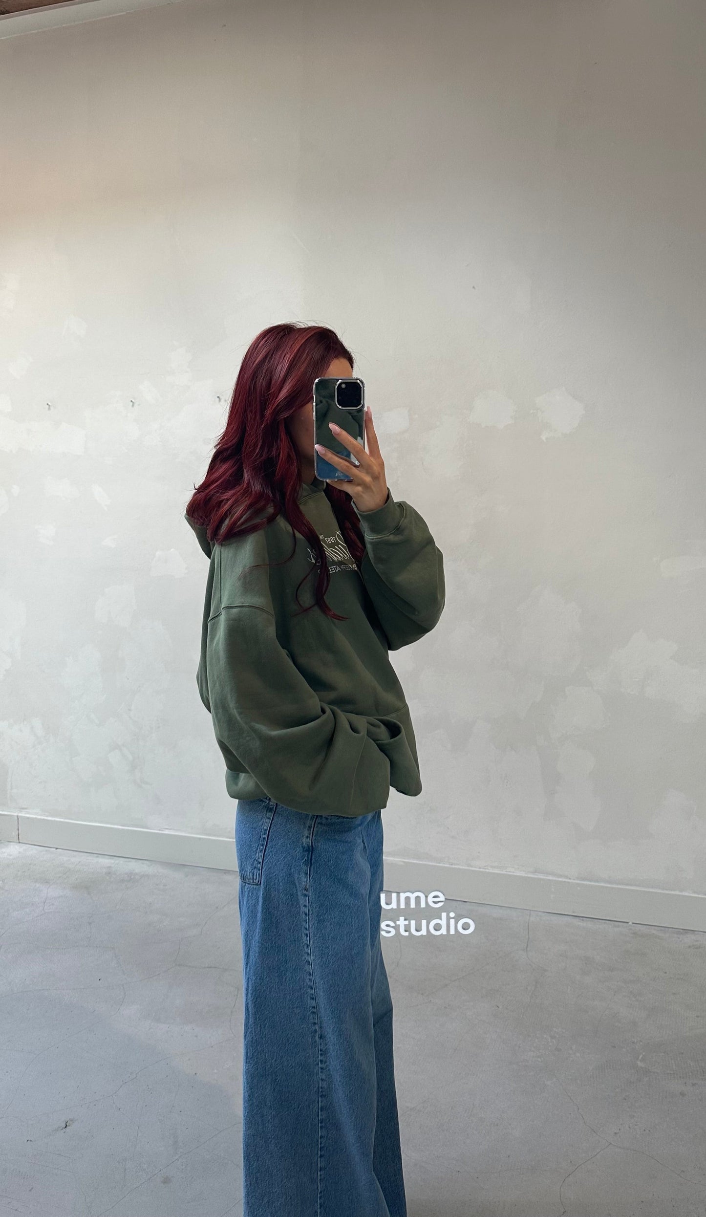 Jospeh Atelier - Forest green hoodie