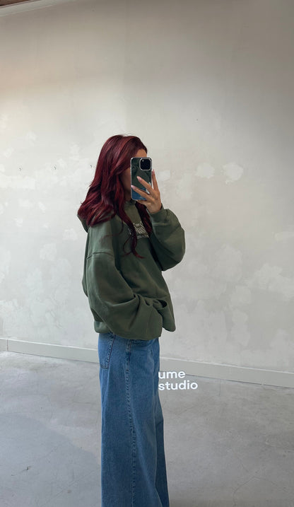 Jospeh Atelier - Forest green hoodie