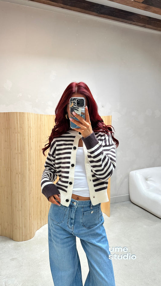 Striped vest - Curated by ume