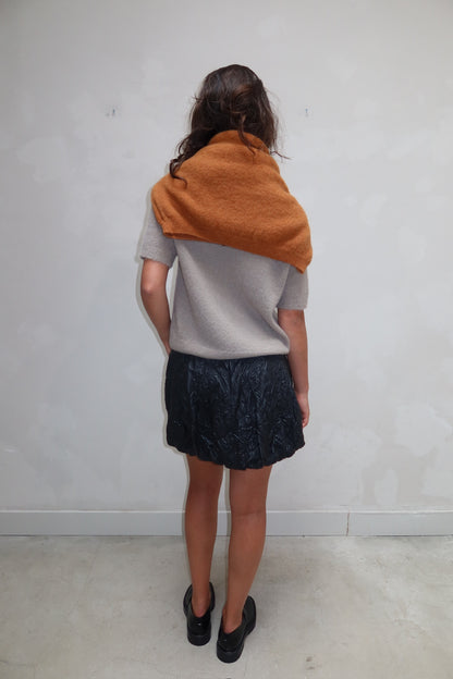Munthe leather flower - skirt