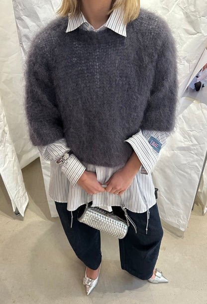 Knitted Sweater Grey - Curated by UME - UME STUDIO