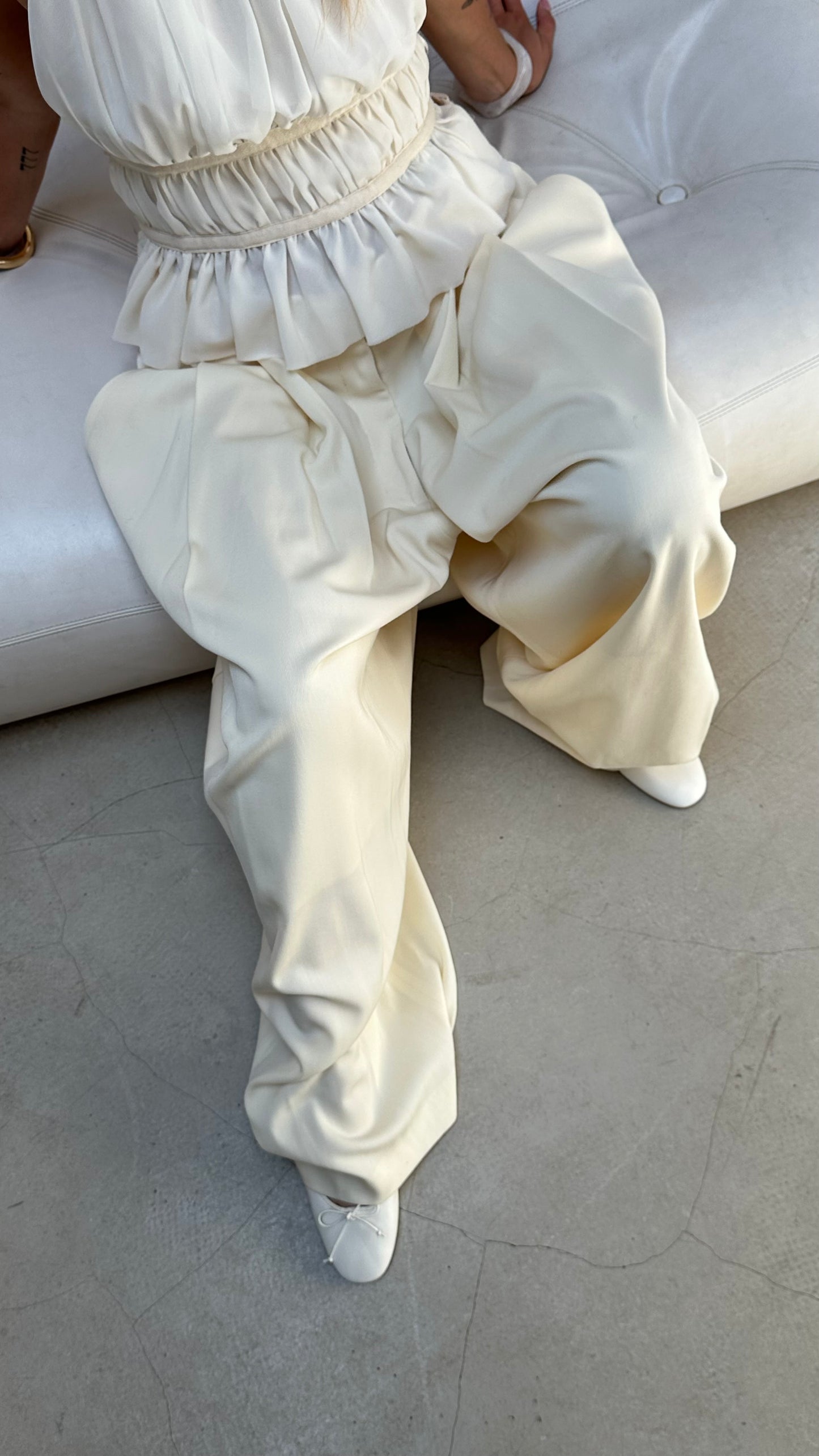 RAEY butter yellow - Trousers