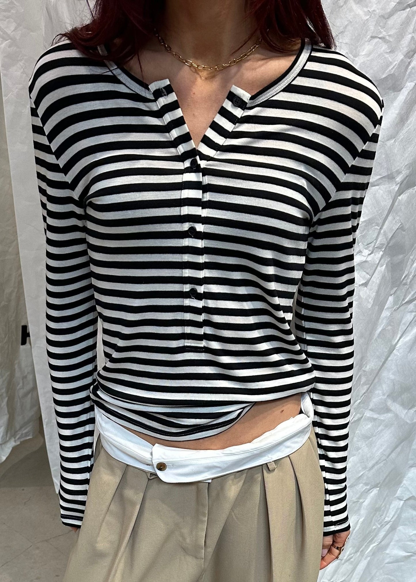 Munthe Stripped Longsleeve - UME STUDIO